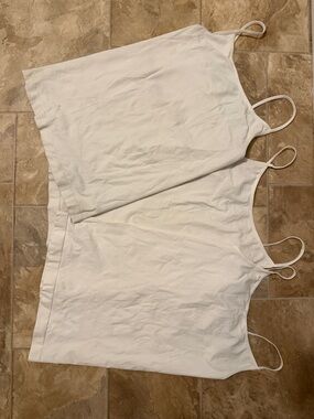 Ingrid & Isabel White Spaghetti Strap Camisole Duo